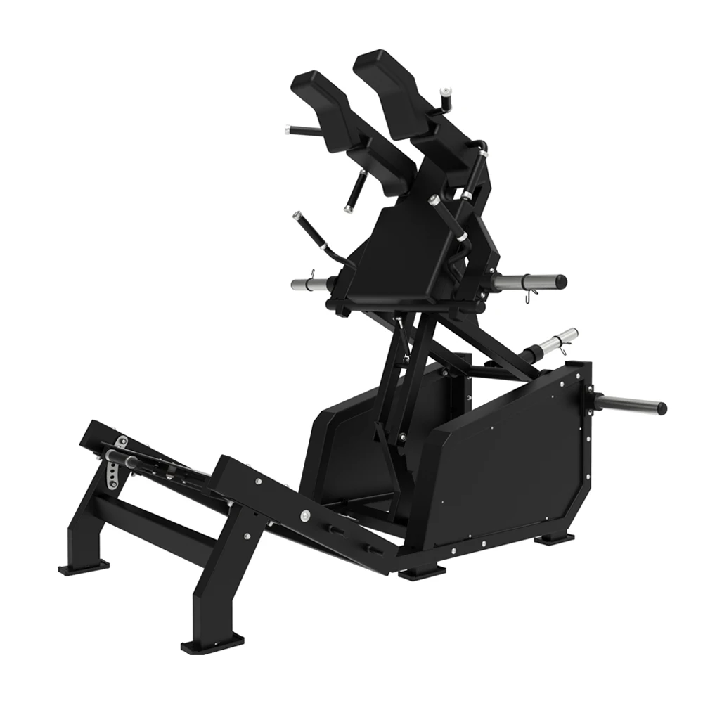 

TZ-5066 Hot Sale Commercial Steel Plate Loaded Hack Squat Machine 2t Capacity