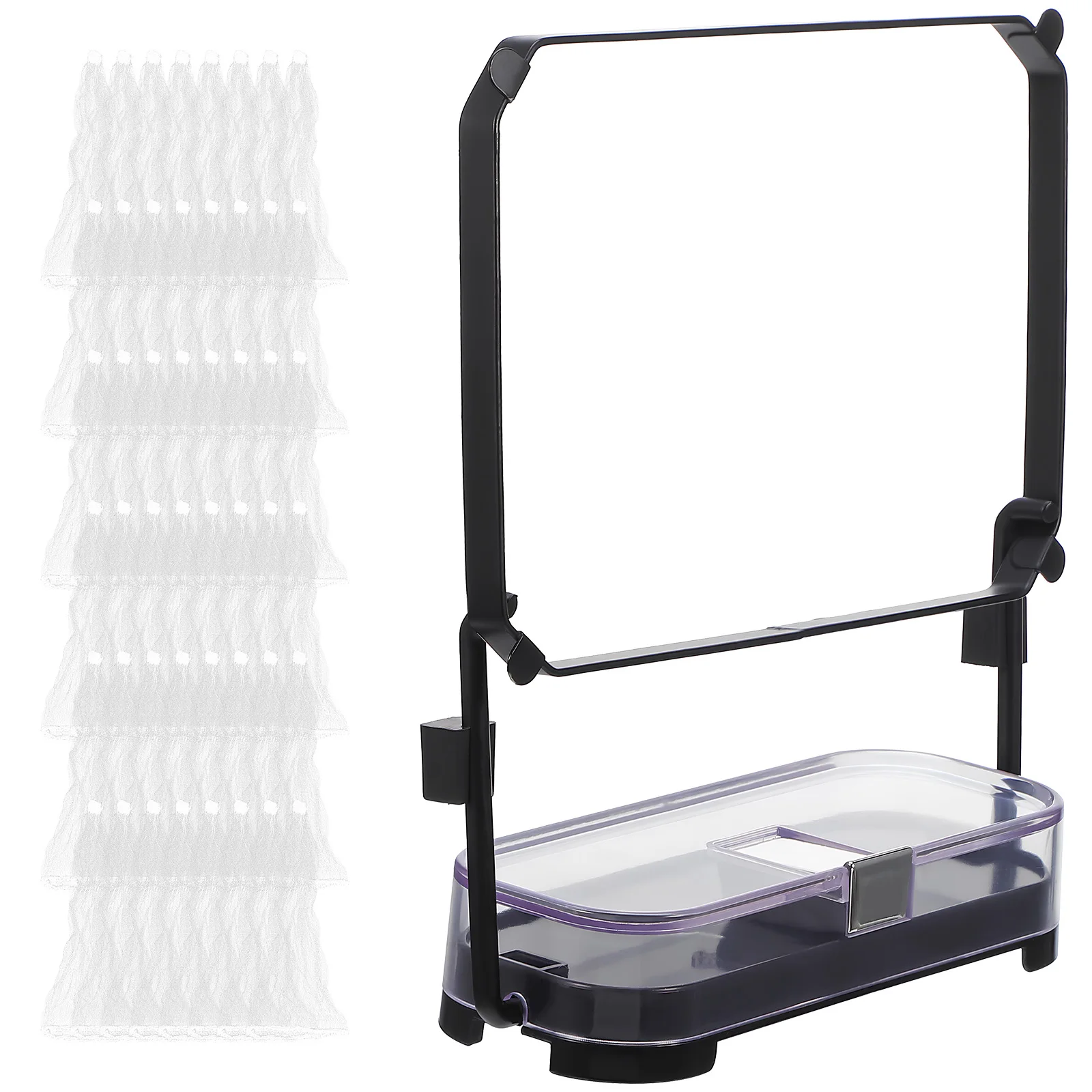 

Kitchen Sink Food Catcher Suction Cup Strainer Corner Filter Basket Easy Install Mesh Net Prevent Clogs