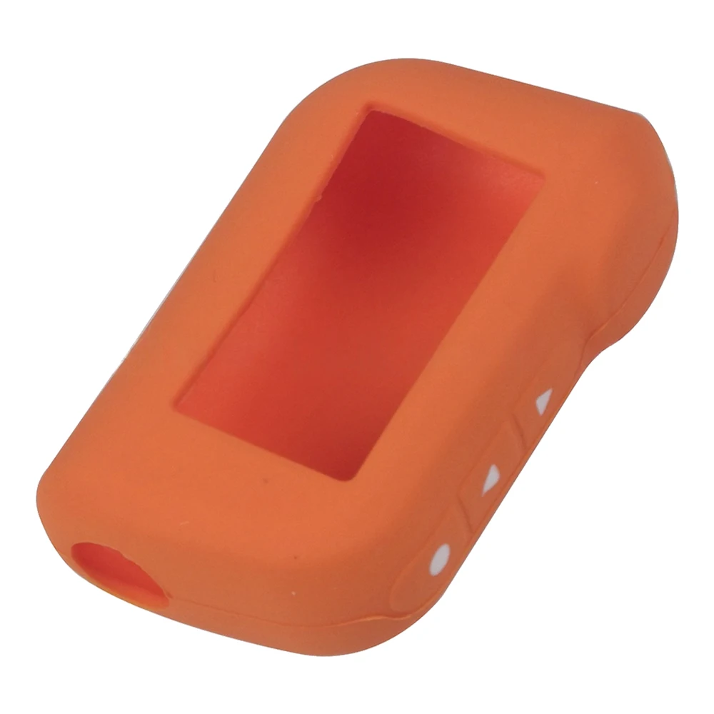 1 قطعة حافظة مفاتيح السيارة من السيليكون الناعم لـ Starline A93/A63 النسخة الروسية 3 أزرار حماية مفتاح استبدال السيارة المقاوم للخدش #4