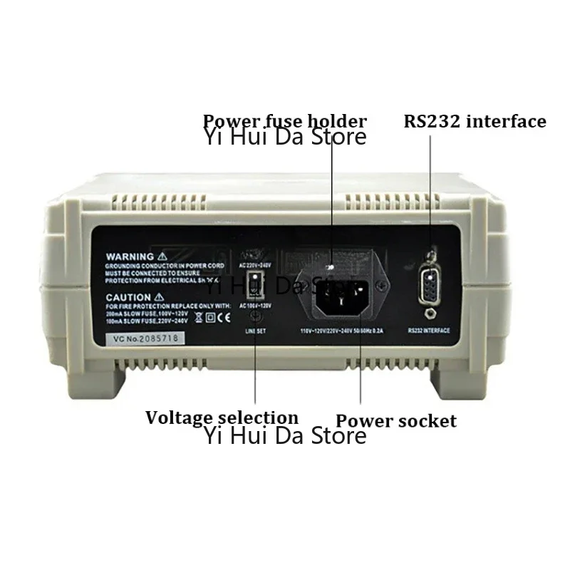 Suitable for Electrical Testing! New VC8145 High-Accuracy Dual-Display Digital Bench Multimeter, 110V-220V