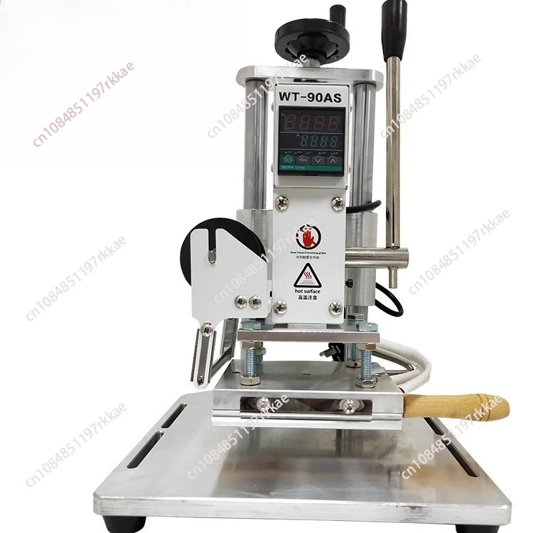 

Small Automatic Roll Paper Hot Pressing PVC Film Leather Indentation Stamping Flower Bronzing and Branding Machine