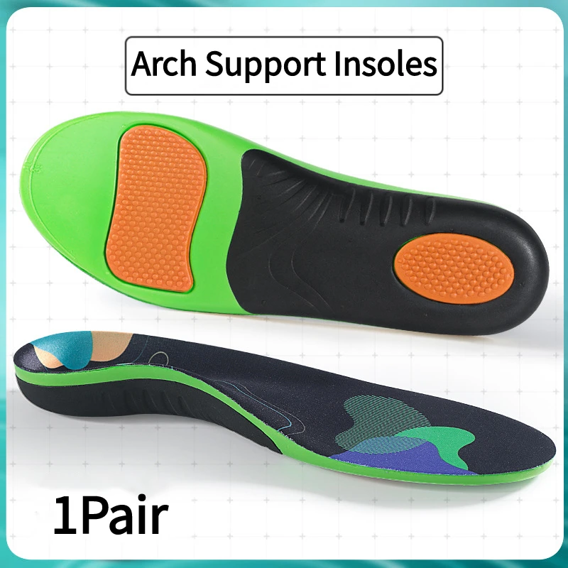 

1 pair of arch support Orthopedic insoles man Breathable and anti-odor insoles Shock absorbing sole Sports Shoes Insoles