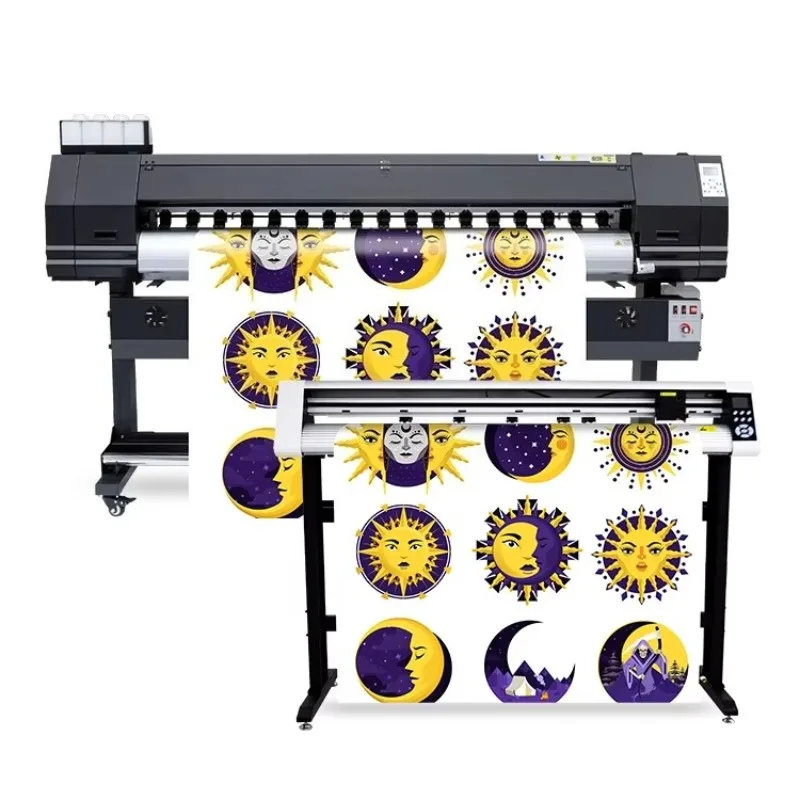 1.8m 6ft Inkjet Wide Format Banner Printer Waterproof Tarp Machine with Xp600 i1600 i3200 Printhead