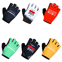 New UAE Cycling Gloves Bike ORBEA RACING Gloves Half Finger MTB Fitness Gloves Running Fitness Riding Bicycle Sports Gloves