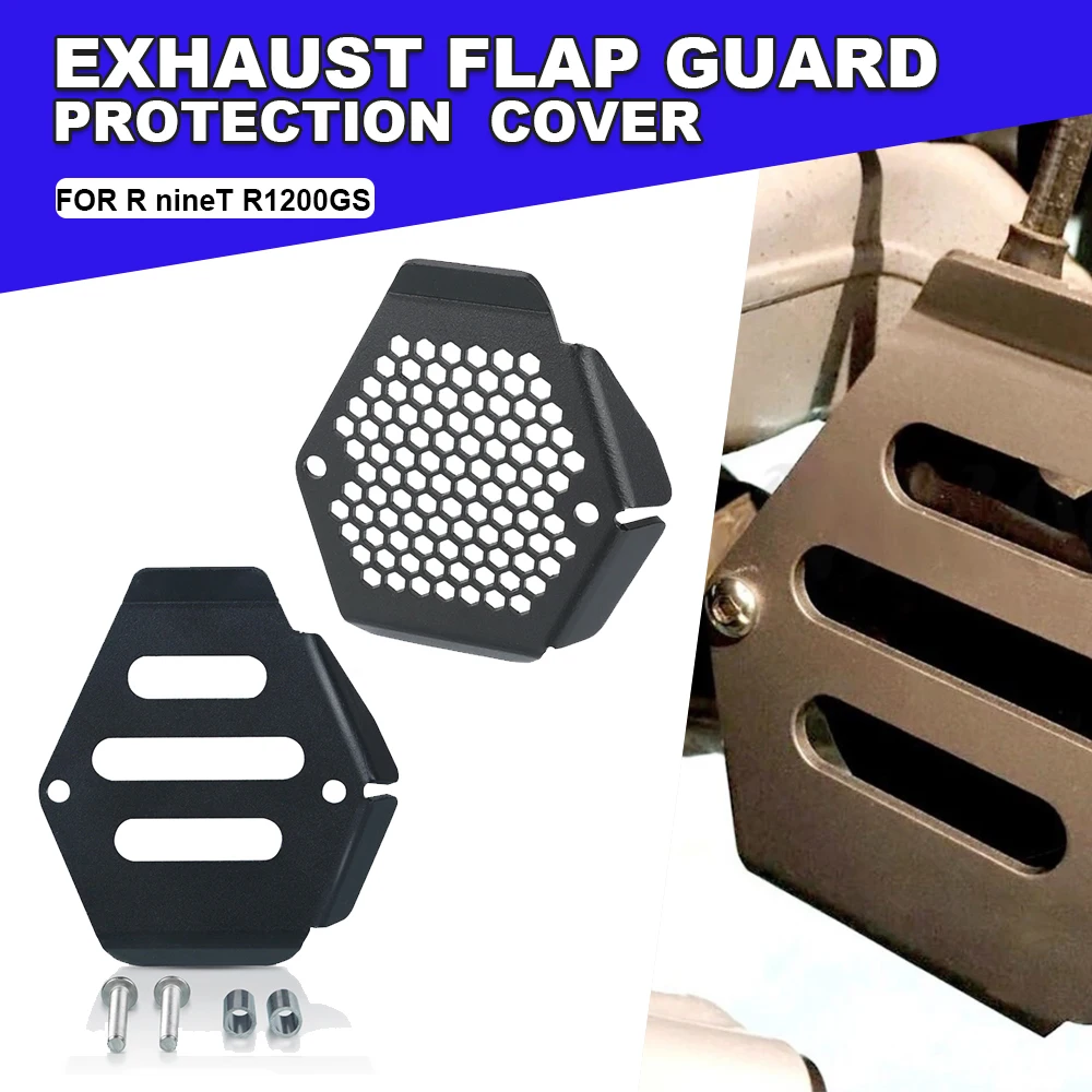 

R nineT R 1200 GS Motorcycle Exhaust Flap Cover Protector pipe valve Guard For BMW R1200GS ADV 2010 2011 2012 2013 R1200 1200GS