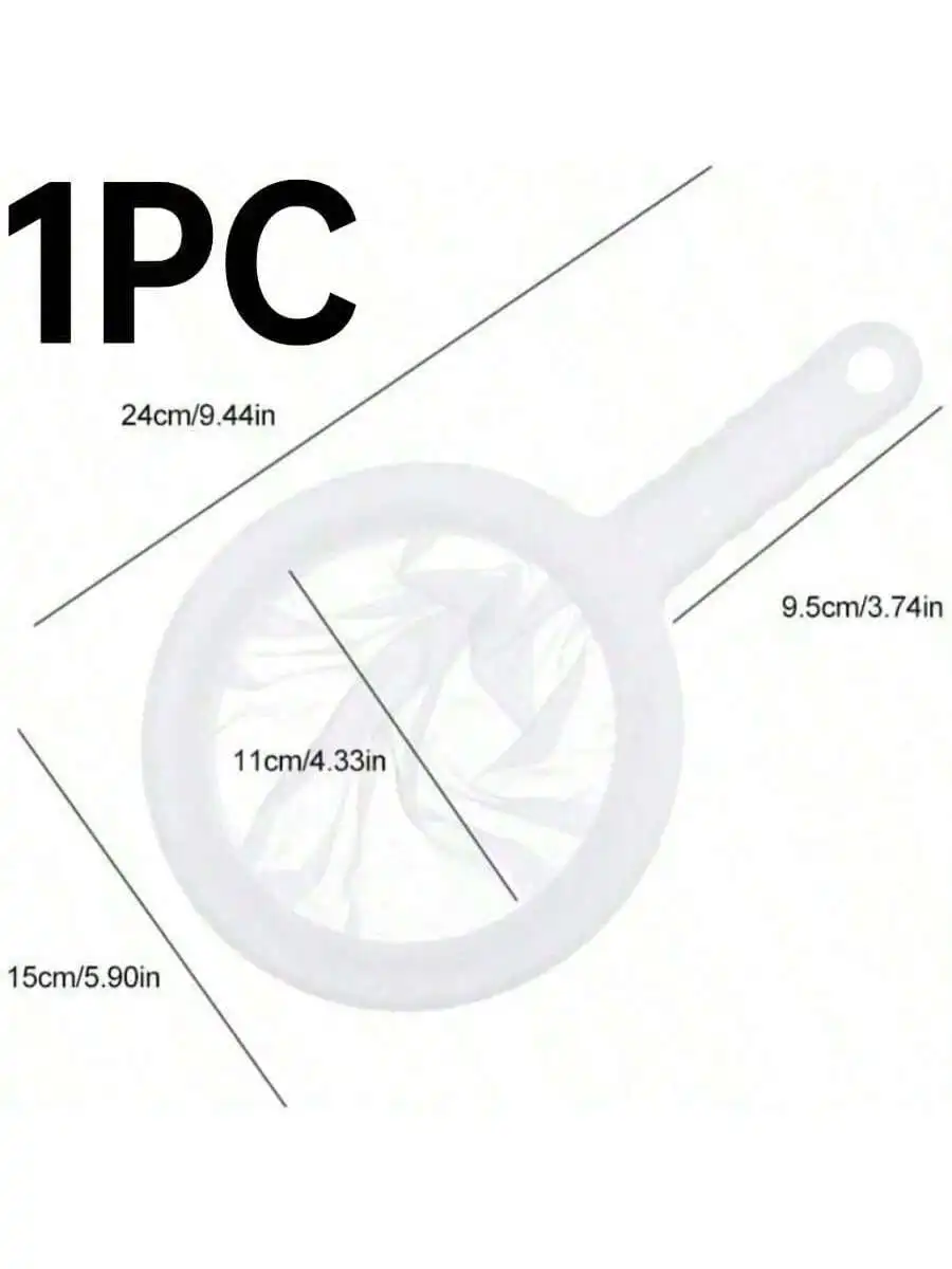 Fine Mesh Strainer Spoon, for Broth, Skimming, Wonton. 23cm, Stainless Steel Kitchen Ladle - Image 6