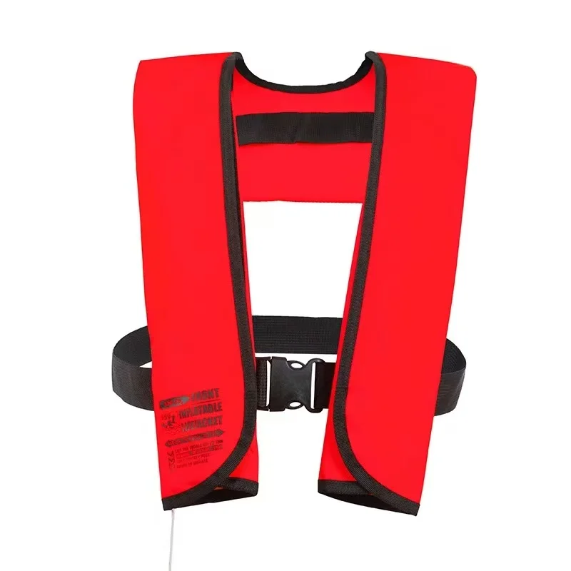 Nieuwe Auto Zelfopblaasbare Reddingsvesten Handleiding Varen Reddingsvesten Volwassen PFD 150N voor Watersport Vissen Raften Accessoires