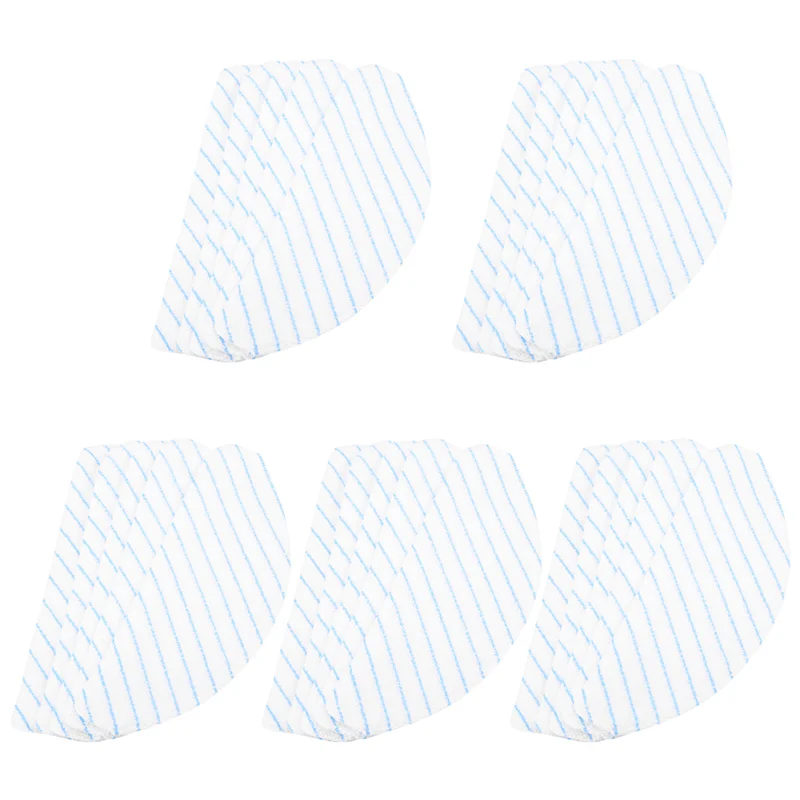 Almohadillas desechables de microfibra para fregar Robot aspirador Ecovacs OZMO T8 / T8+/ T8 AIVI/ N8/ N8 Pro/ N8 Pro+, 25 uds.
