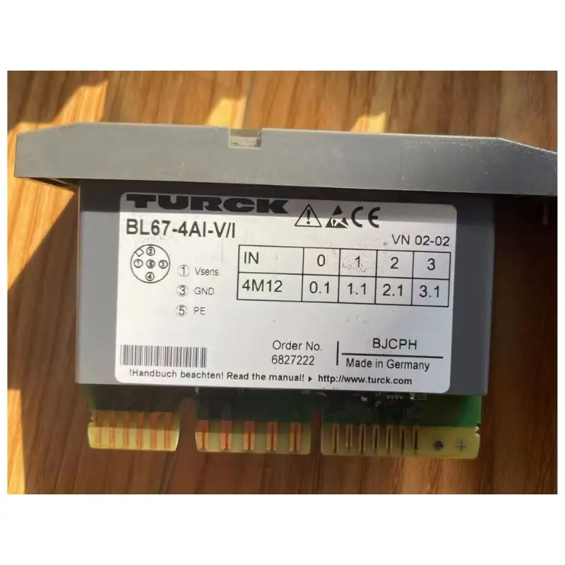 Second-hand test OK，Turck module，BL67-16DO-0,1A-P BL67-4AI-V/I BL67-8DI-P