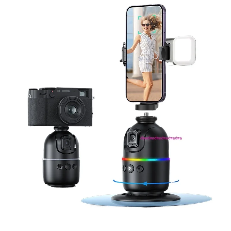 Mobile phone gimbal Fully automatic follow-up artifact stabilizer AI face tracking Camera holder Mobile phone holder Desktop