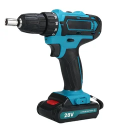 Electric Cordless Drill & Screwdriver Driver Battery-Powered Tool for Industrial DIY & Woodwork Customizable OEM Support