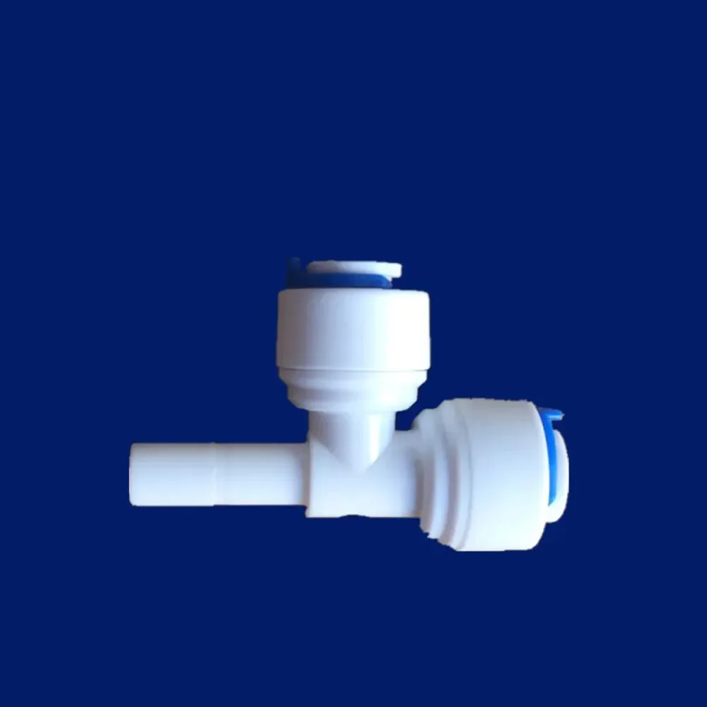 Tubo purificador de agua, accesorio de montaje rápido para acuario, Conector de acoplamiento de tubería de plástico RO, 1/4 ", 3/8", BSP a 6,35mm, 9,52mm