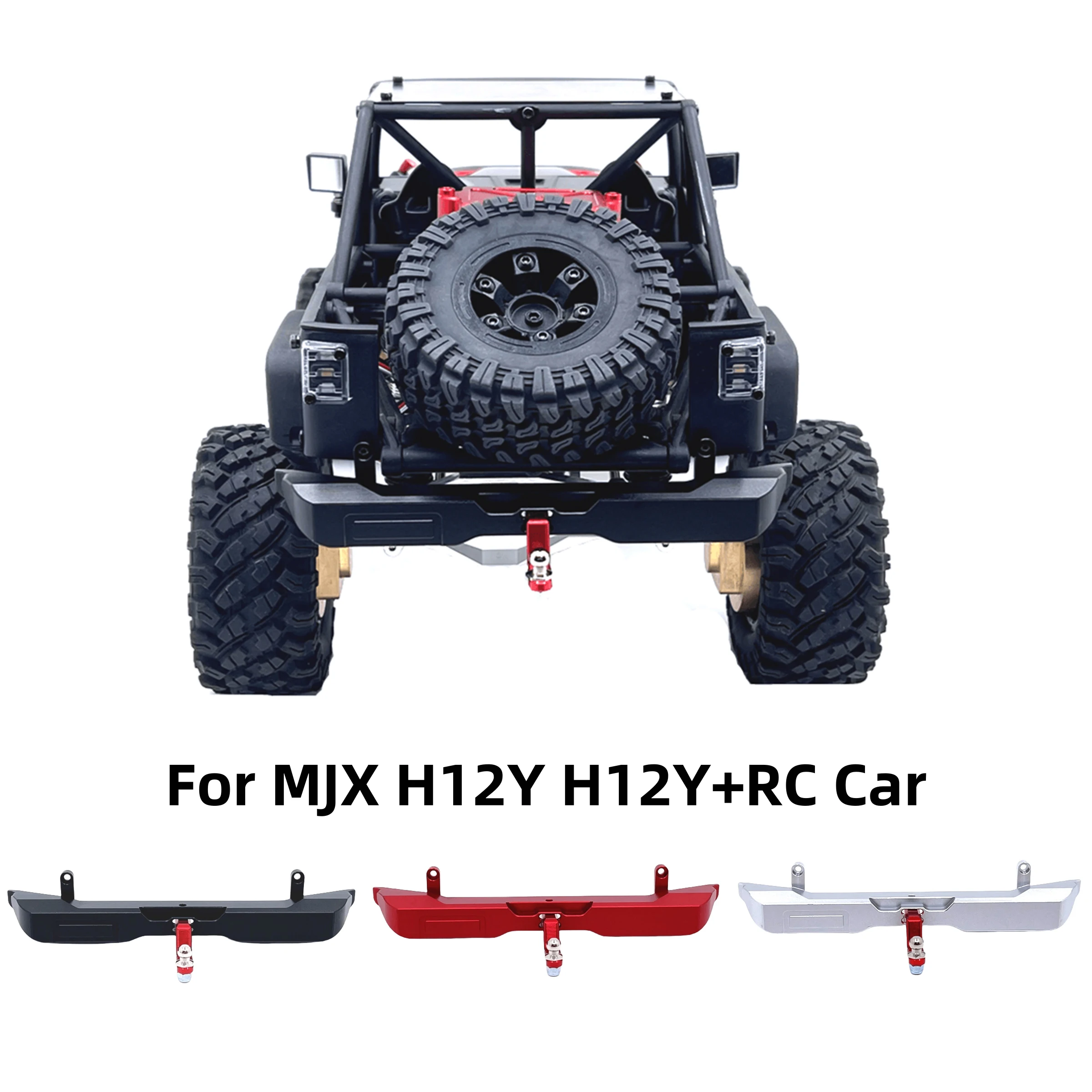 

For MJX 1/12 H12Y H12Y+ Remote Control Car Parts & Accessories Metal Upgrade Rear Bar Rear Bumper