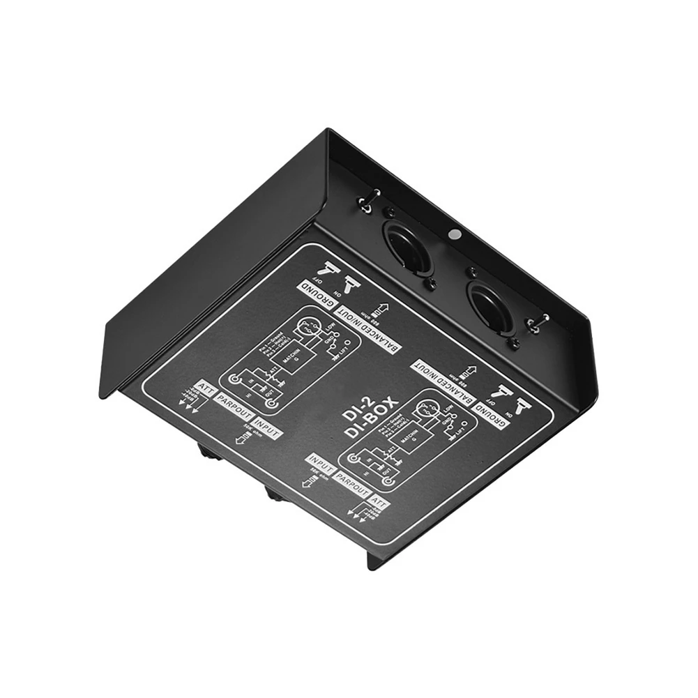 【a89z】-isolateur-audio-di-2-boitier-audio-di-passif
