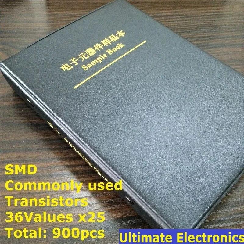 36 Kinds X25 Commonly Used SMD Transistor Assortment Kit Assorted Sample Book