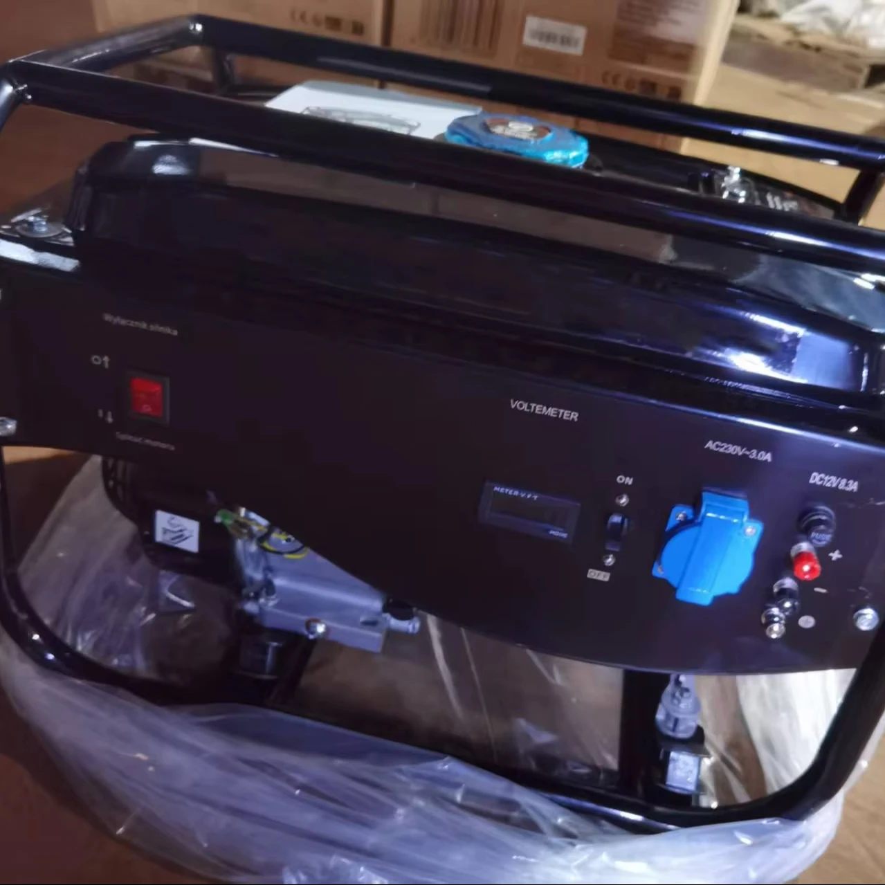 2800YX Single-Phase 2.4KW Petrol Generator Aluminium Wire Recoil Start Petrol Generator with Wheels & Push Handle