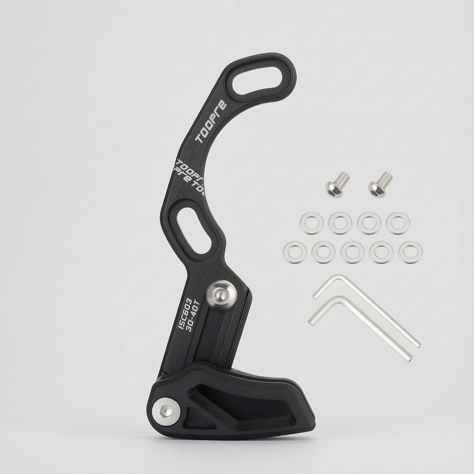Chain Guide with ISCG03 Mount Lightweight Bike Chain Guide Long-Lasting Replaceable for Mountain Bikers, Downhill Riding
