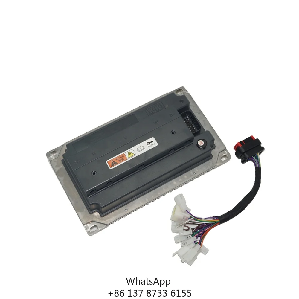 VOTOL 72V 600A CAN Controller EM200-2sp 200A Scooter Motorcycle Electrical System Enlarged Heat Sink For E-Scooter E-Motorcycle