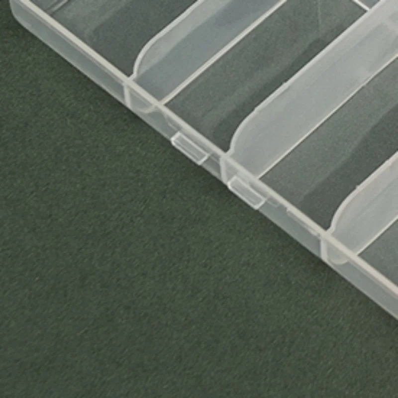 

6 Slots Jewelry Tool Box Organizer Storage Beads Jewelry Box Fashion Plastic Packaging Gift Earring Ring Box For Jewerly
