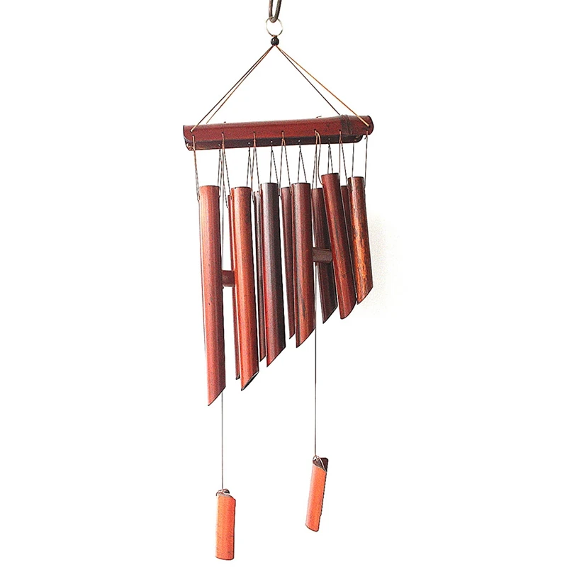 

Wooden Wind Bells Creative Living Room Large Bamboo Wind Chimes Ornaments Girls Bedroom Pendant Craft Gift Home Decor