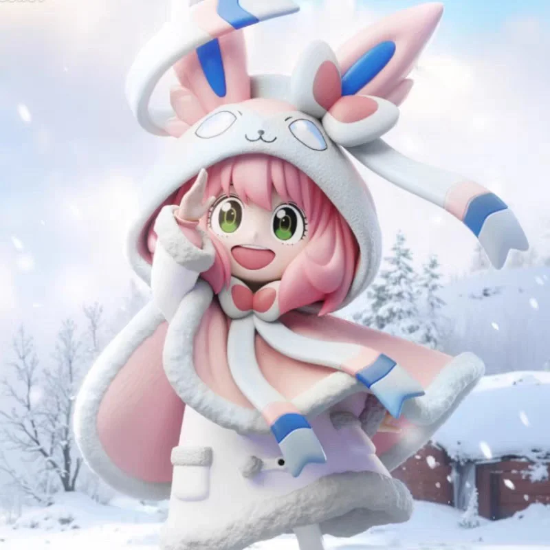 Anya Cosplay Spy Home Game Anime Figure Collectible Items Beautiful Girl Cartoon Toy Accessories Ibu Anime Surrounding Ornaments