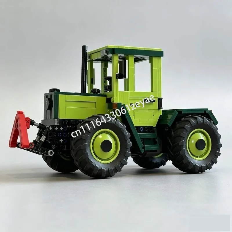 951 PCS Farm Tractor Model Custom Puzzle DIY Creative Assembly Educational Brick Toy Popular Gift Collection Display Technology