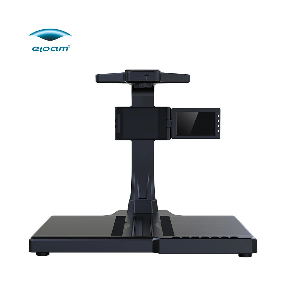 Eloam 22 MP High-Speed USB Document & Book Scanner with Preview Screen and V-Shaped Cradle in Stock