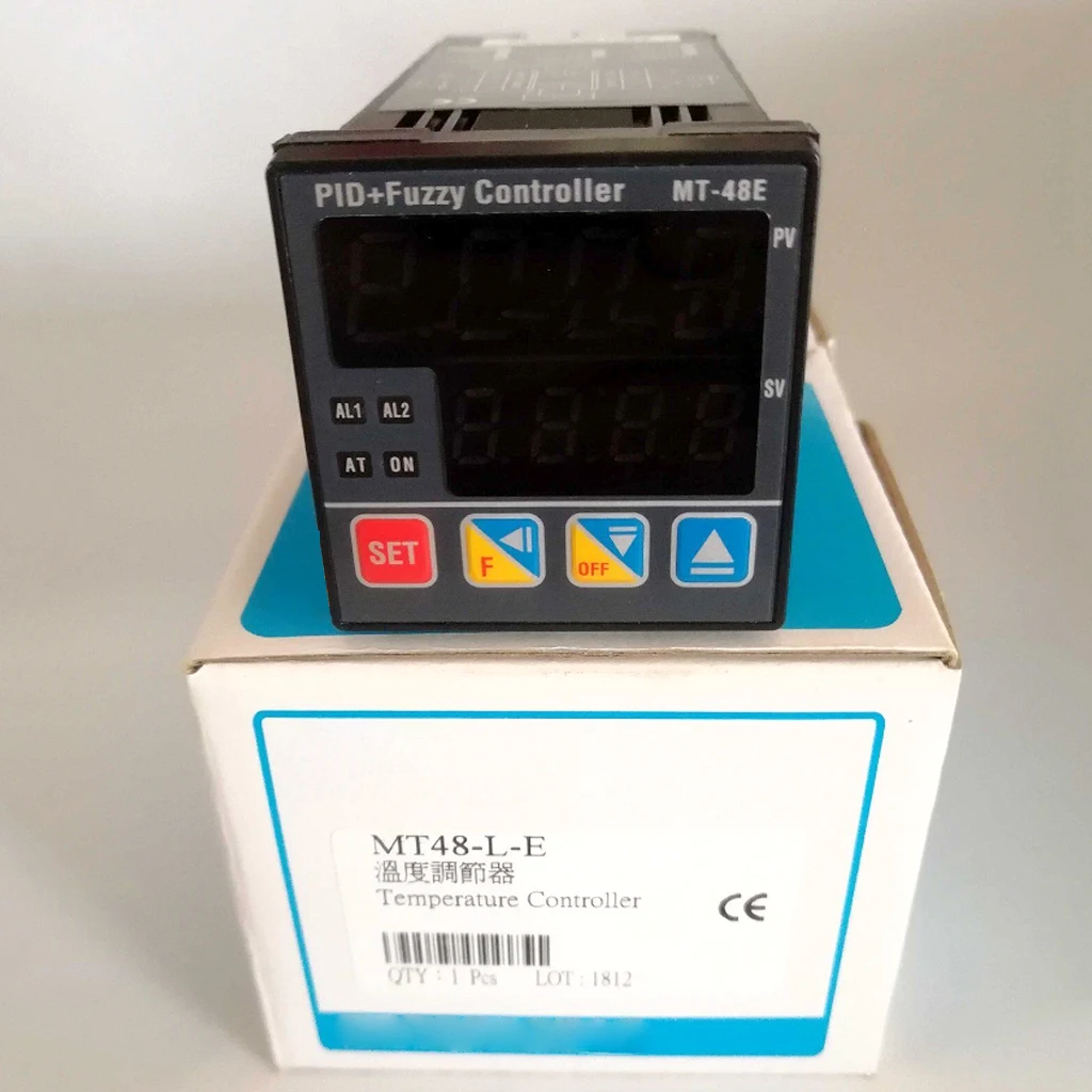 

MT48-L-E MT48-V-E MT48-R-E PID+Fuzzy Microcomputer Control Mode Temperature Controller 100% New Original