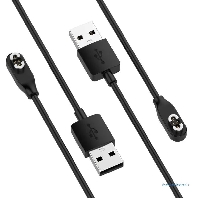 USB Quick Charging Cable Cord with Magnetic Attachment Secure Connection, Portable Suitable for Open Swim S710 Headphone