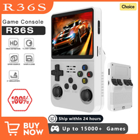 R36s new handheld game console open source Linux 3.5-inch IPS screen handheld 128GB video player Xmas Gift
