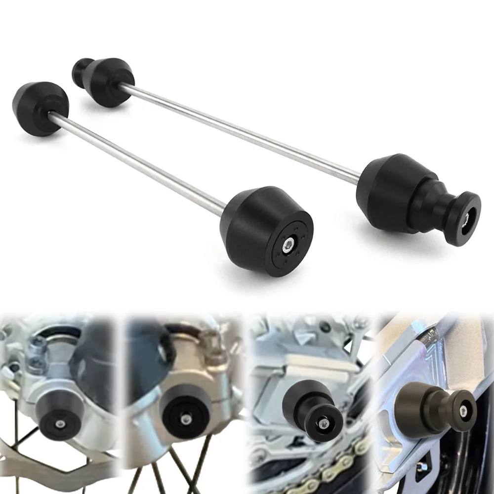 

Motorcycle Wheel Protector Front or Rear Wheel Axle Fork For Stark Varg MX & EX Crash Sliders Swingarm Spools Stand Sliders