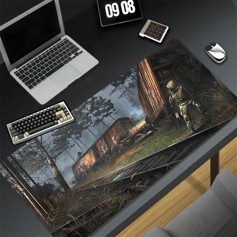 

Pattern Game HD Mousepad Pad Rubber Mouse Mat Desk Gaming Non Slip Table Mat PC Gamer Cabinet Mousepad S-stalker 2 Keyboard Pad