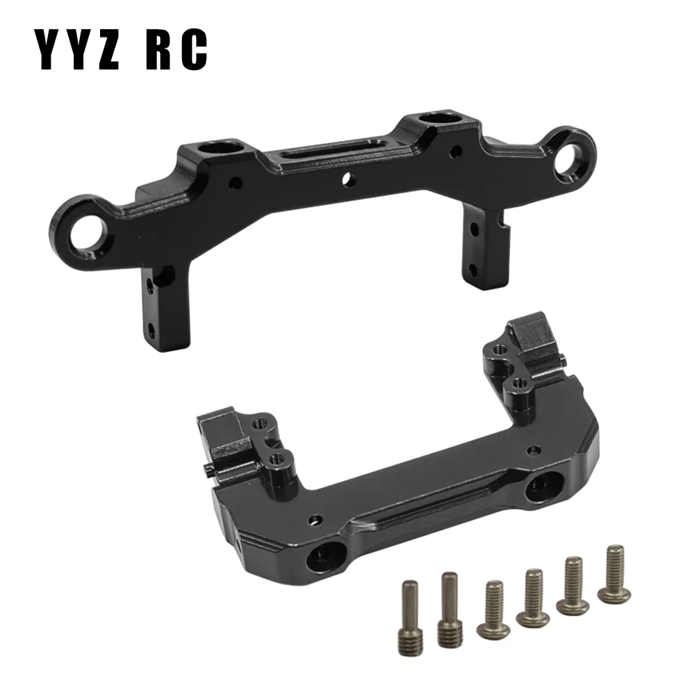 Servo riposizionamento in metallo supporto paraurti anteriore/posteriore per Axial Scx10 iii parti di aggiornamento telecomando Rc Crawler accessori