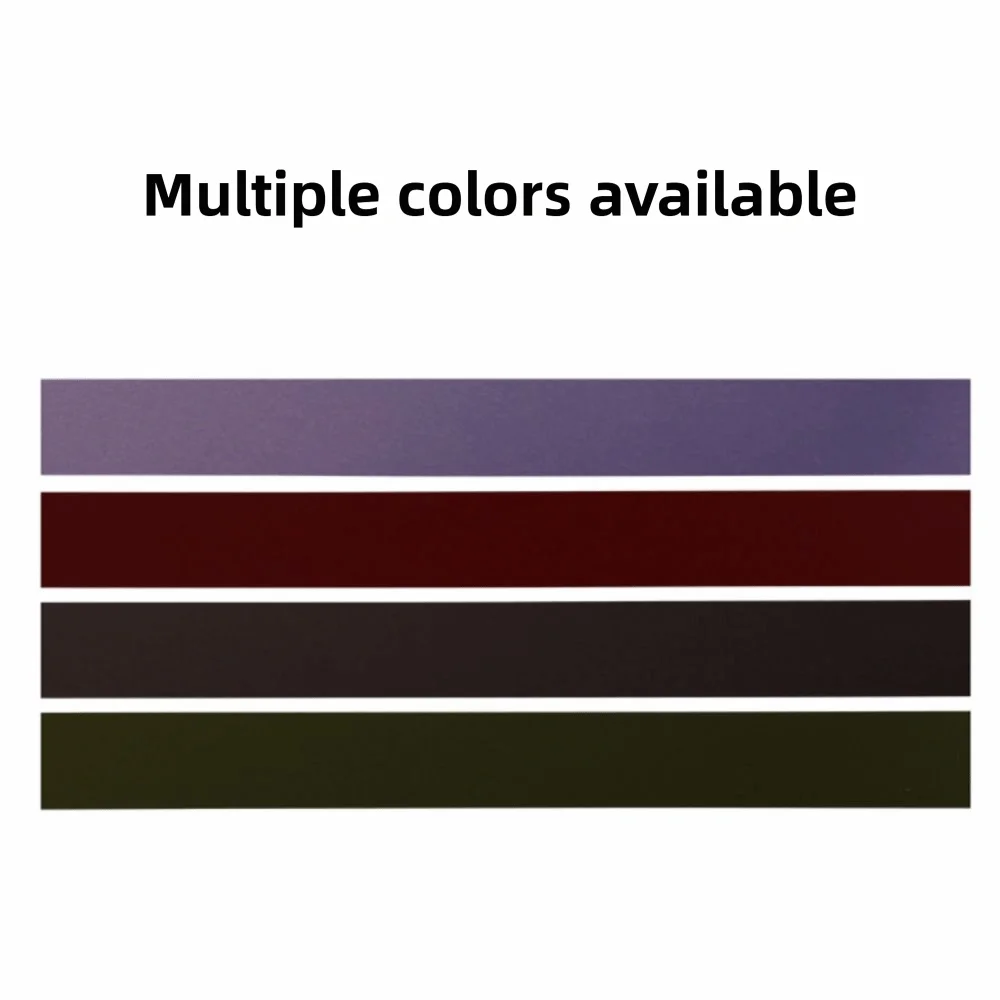 Matte Finish Pickleball Racket Edge Sticker Shock Absorption Universal Paddle Head Edge Tape Anti-fall Scratch-proof