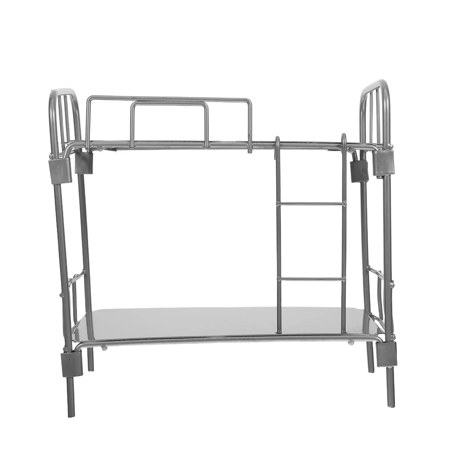 

Миниатюрная двухъярусная кровать для кукольного домика: компактный дизайн, реалистичные детали, универсальная совместимость, декор для спальни