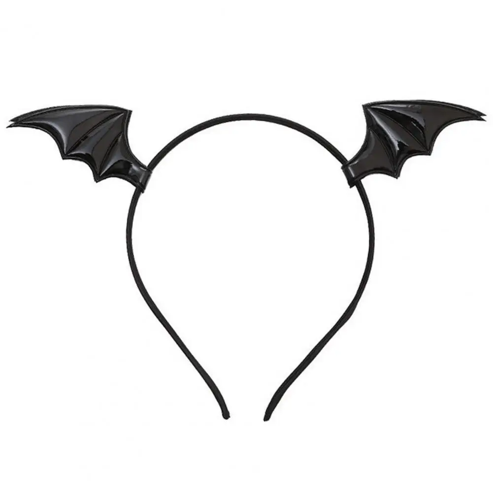 Decorative Headwear Devil Wing Cosplay Hair Hoop Ultralight Halloween Headband for Dress-up Novelty Hair Accessories