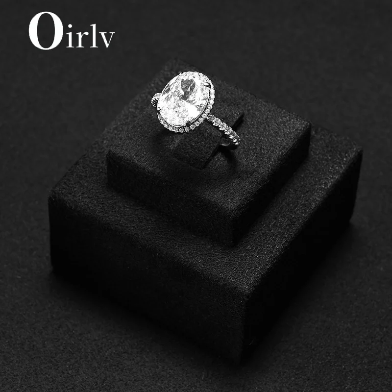 Oirlv Earrings Rings Jewelry Display Stand T-bar Rack Holder For Rings Jewelry Storage Display Set Props Shop Window Decoration