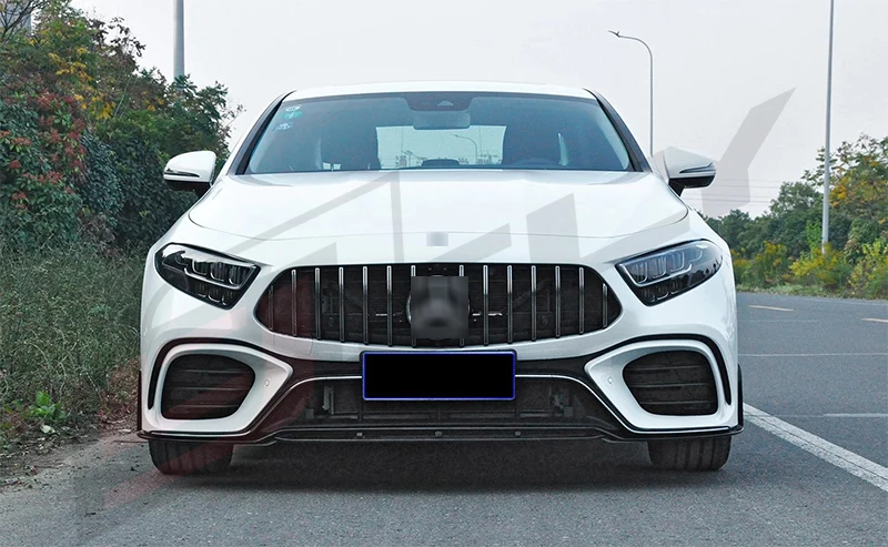 C257 bumper for Benz CLS class W257 upgrade AMG GT63 body kit front bumper rear bumper diffuser  exhaust pipe 2019-2023