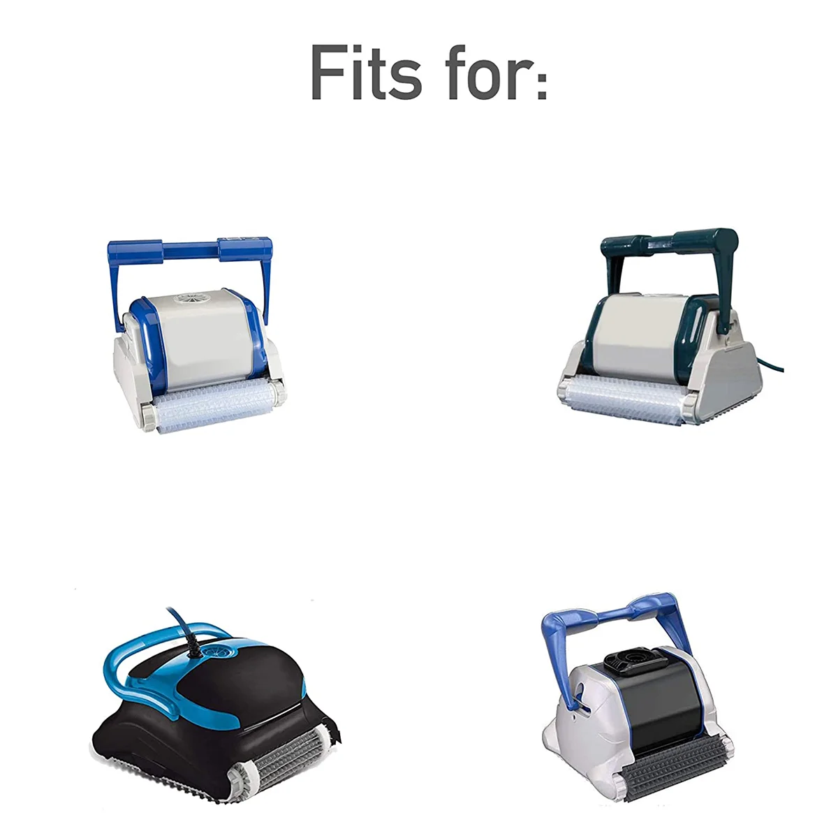 Pembersih sabuk Drive RCX23002, 2 pak pengganti untuk Hayward Aqua Vac Tiger Shark Pool Cleaner