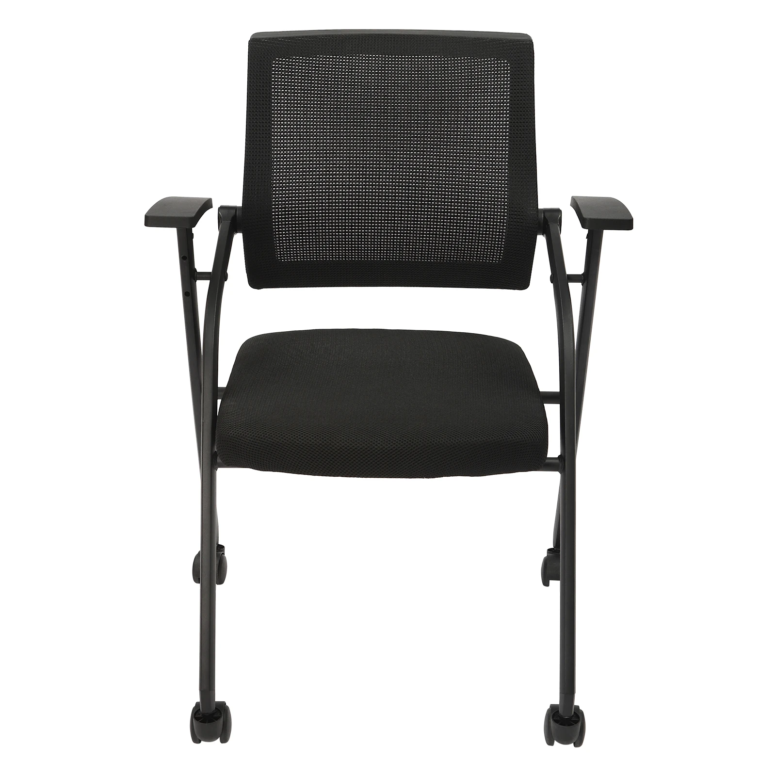 4 قطع كراسي مؤتمرات قابلة للطي للكتابة مع لوحة طاولة وكرسي مكتب الموظفين وكراسي غرفة الاجتماعات