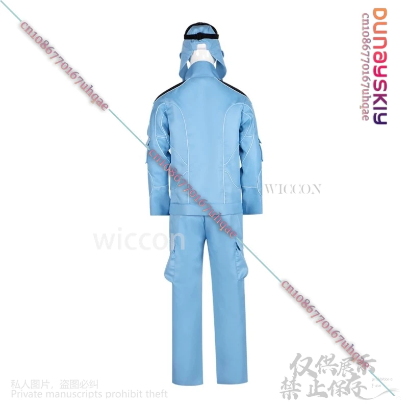 Film Mickeys 17 Cosplay Science Fiction Movie Uniform Top Pants Glasses Set For Man Woman Role-play Christmas Cos Customized