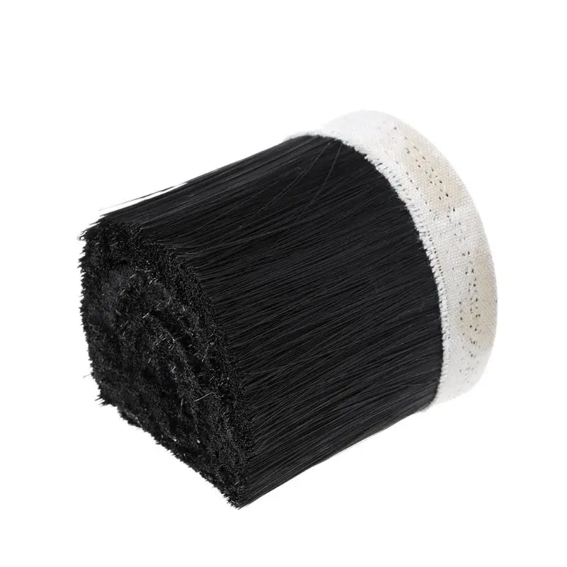 Copertura antipolvere per fresatrice per incisione con spazzola in nylon da 100 mm per Ro