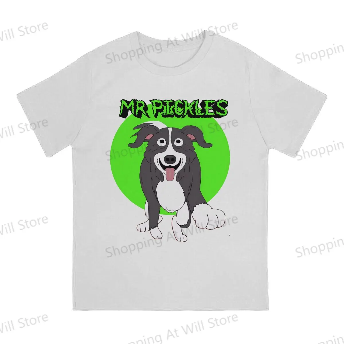 Hot selling in Summer Unisex T-shirts  Mr Pickles Novelty Cool T-shirt Street Clothing S-6XL