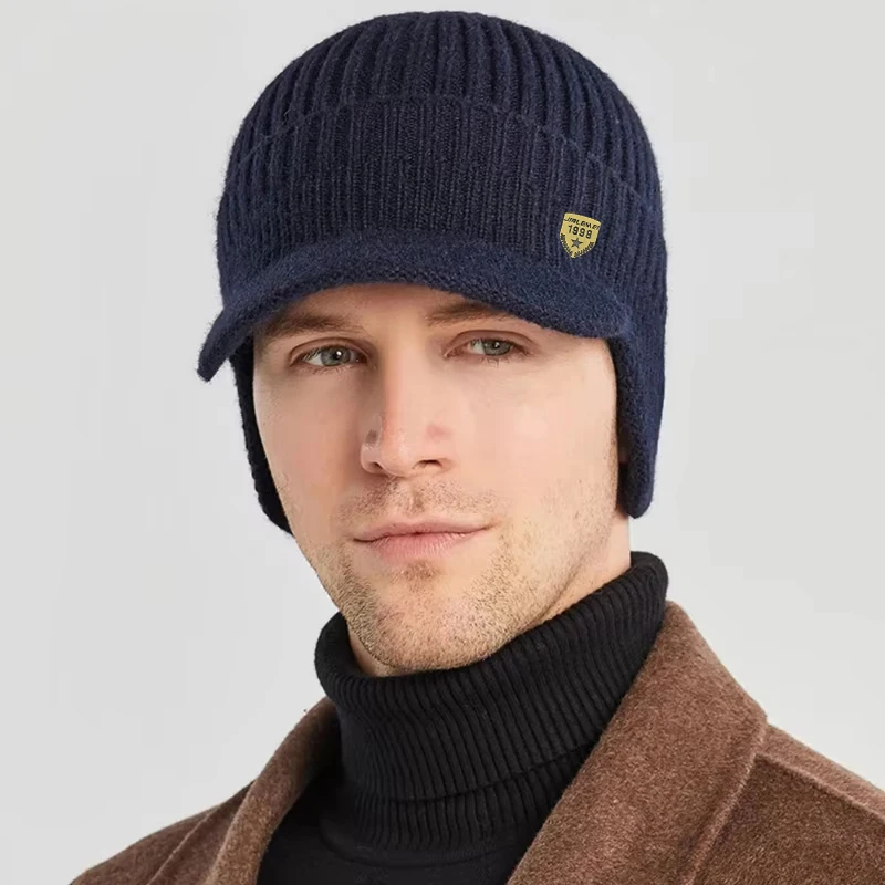 1 Stück warme Unisex-Wintermütze mit Ohrenklappen-Isolierung, warme Fleece-Schädelkappen, geeignet für Reiten im Freien, Aktivitäten, Reiten