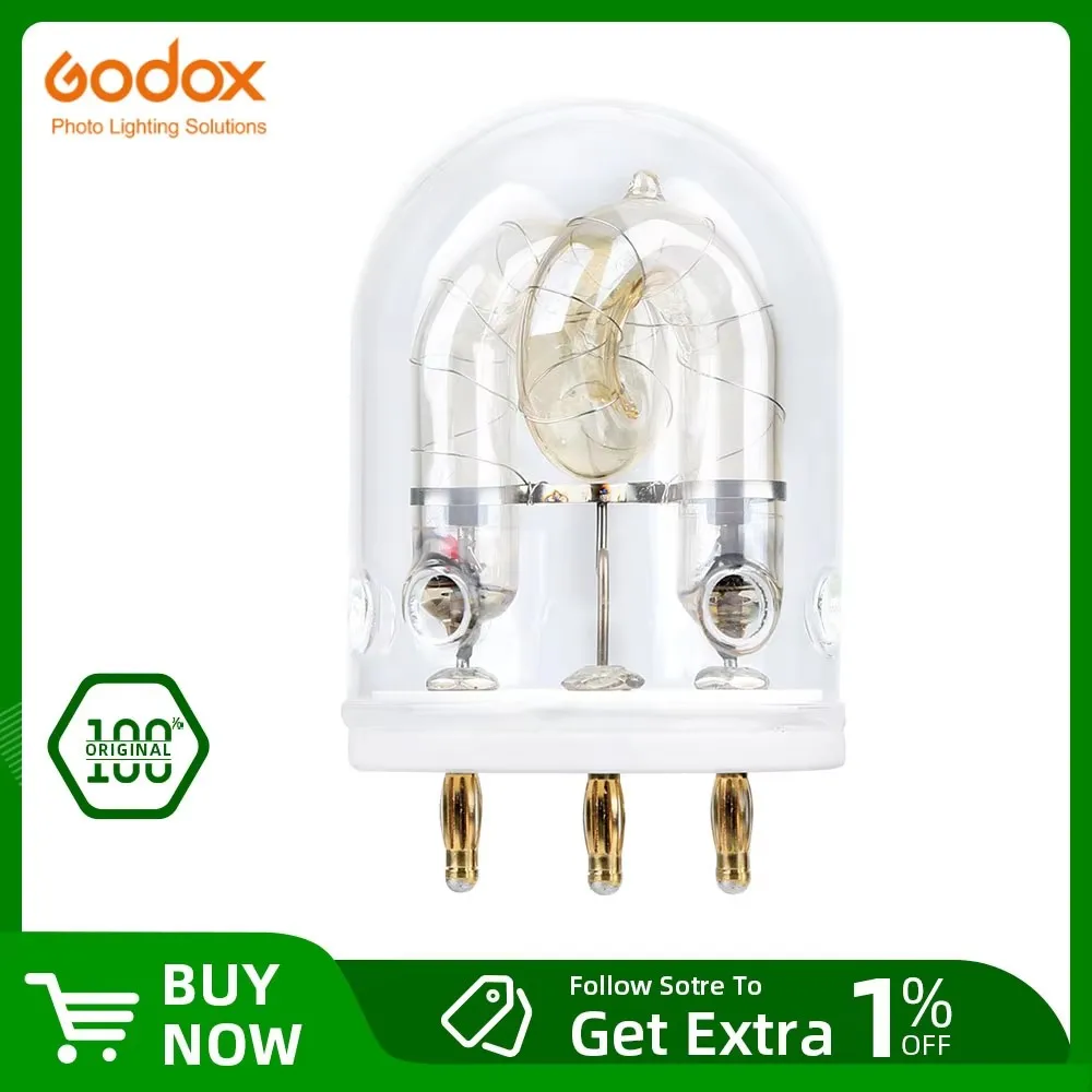 Godox 600W Flash Tube Bare Bulb for Godox Witstro Speedlite AD600 AD600B AD600BM AD600M