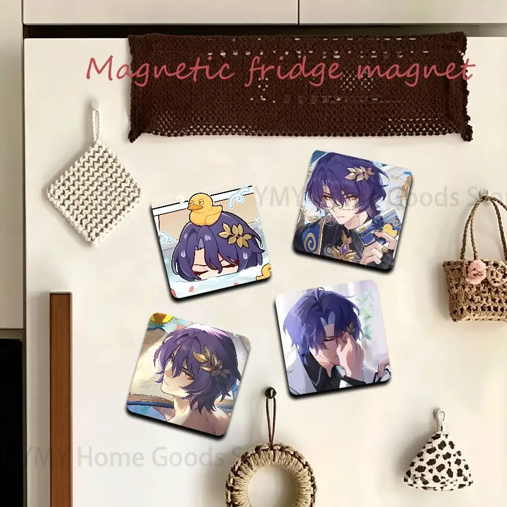 Anime D-Dr. Ratio Game Fridge Magnetic Magnet PVC Memorial Decor for Family Friends Students Adults