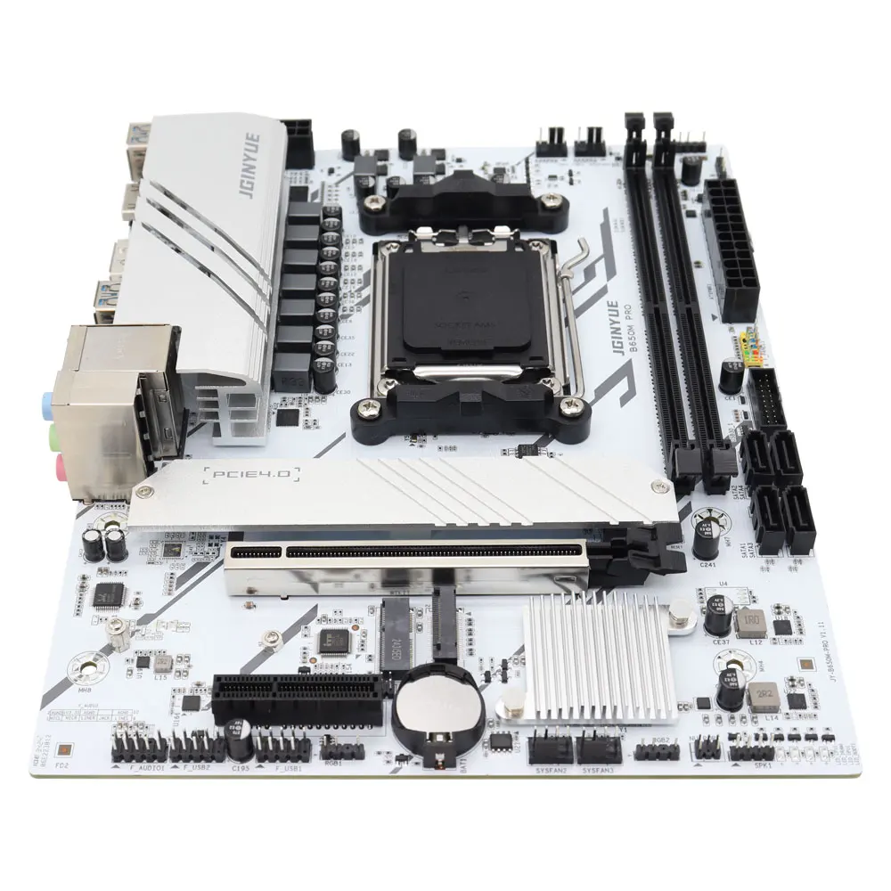 Jingyue B650M PRO Motherboard DDR5 AM5 Ryzen Computer Gaming Motherboard CPU 9700X/7500F/7600F/7700X (AMD B650/socket AM5)