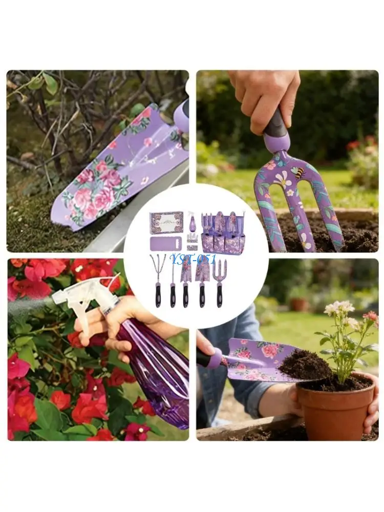 E15A Essential 10pc Plant Care Featuring Long Lasting Carbon Steel Equipment And Lightweight Ergonomic Design