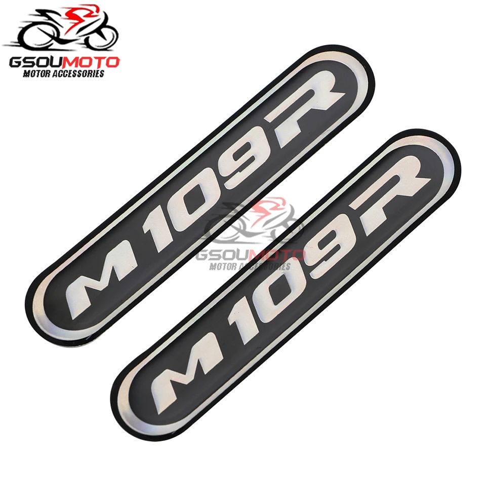 Motorcycle Battery Fairing Covers Emblem Badge Decals Stickers For Suzuki Boulevard M109R Intruder M1800R VZR1800 Boss 2006-2022