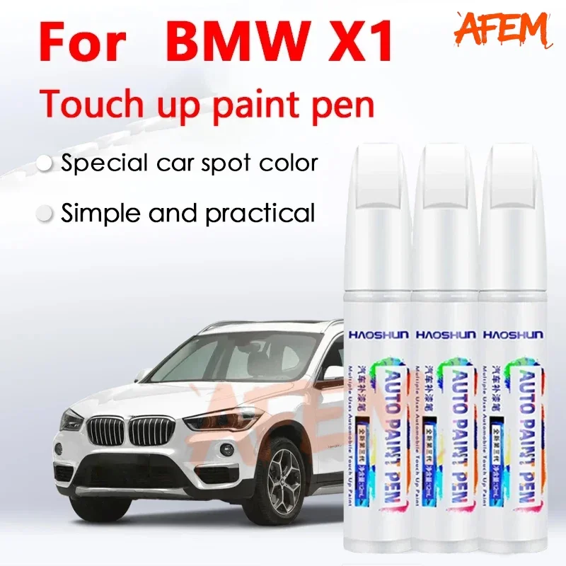 For BMW X1 2009-2025 DIY Paint Repair Kit - Scratch Remover For E84 F48 F49 U11 Models Portimand Blue C31 Black Saphir 475